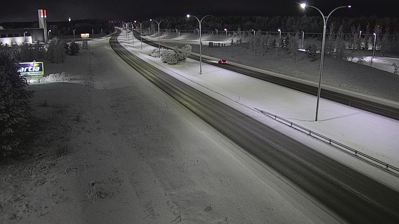 Kelikamerat Kuva Tie 4 Kempele, Zatelliitti, Oulu, Pohjois-Pohjanmaa