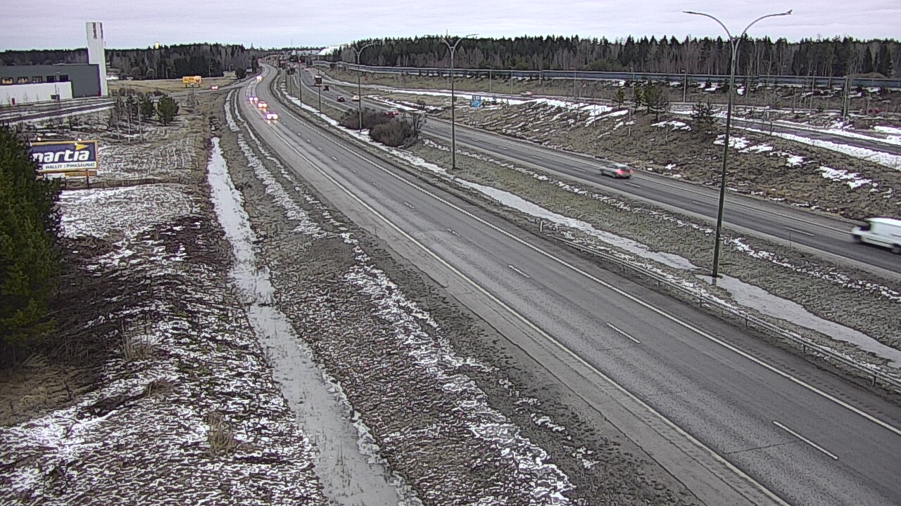 Kelikamerat Kuva Tie 4 Kempele, Zatelliitti, Oulu, Pohjois-Pohjanmaa