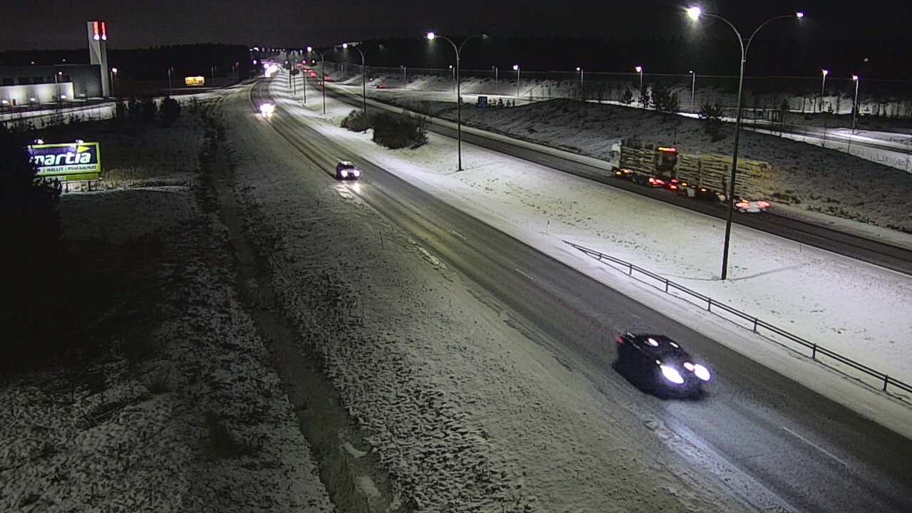 Kelikamerat Kuva Tie 4 Kempele, Zatelliitti, Oulu, Pohjois-Pohjanmaa