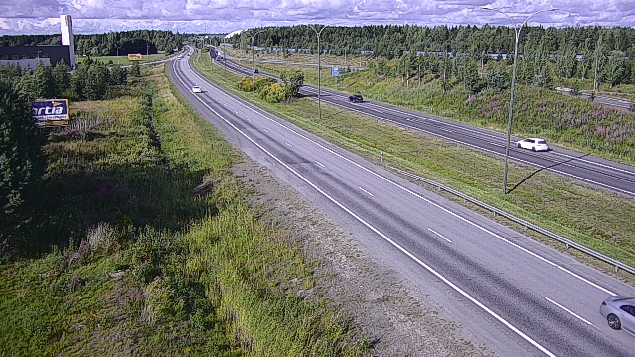 Kelikamerat Kuva Tie 4 Kempele, Zatelliitti, Oulu, Pohjois-Pohjanmaa