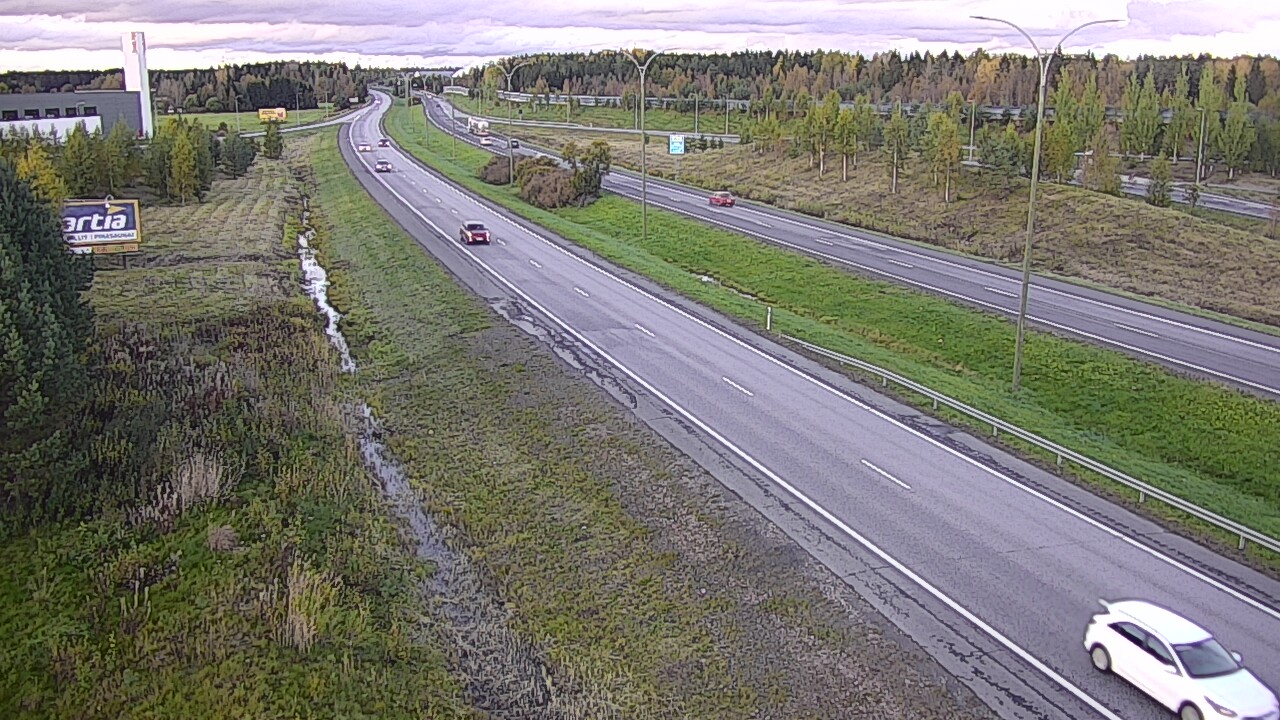 Weather Camera Image Road 4 Kempele, Zatelliitti, Oulu, Pohjois-Pohjanmaa