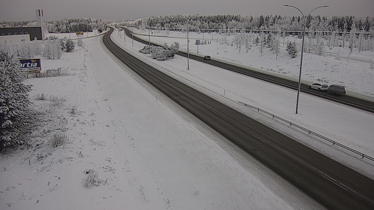 Kelikamerat Kuva Tie 4 Kempele, Zatelliitti, Oulu, Pohjois-Pohjanmaa
