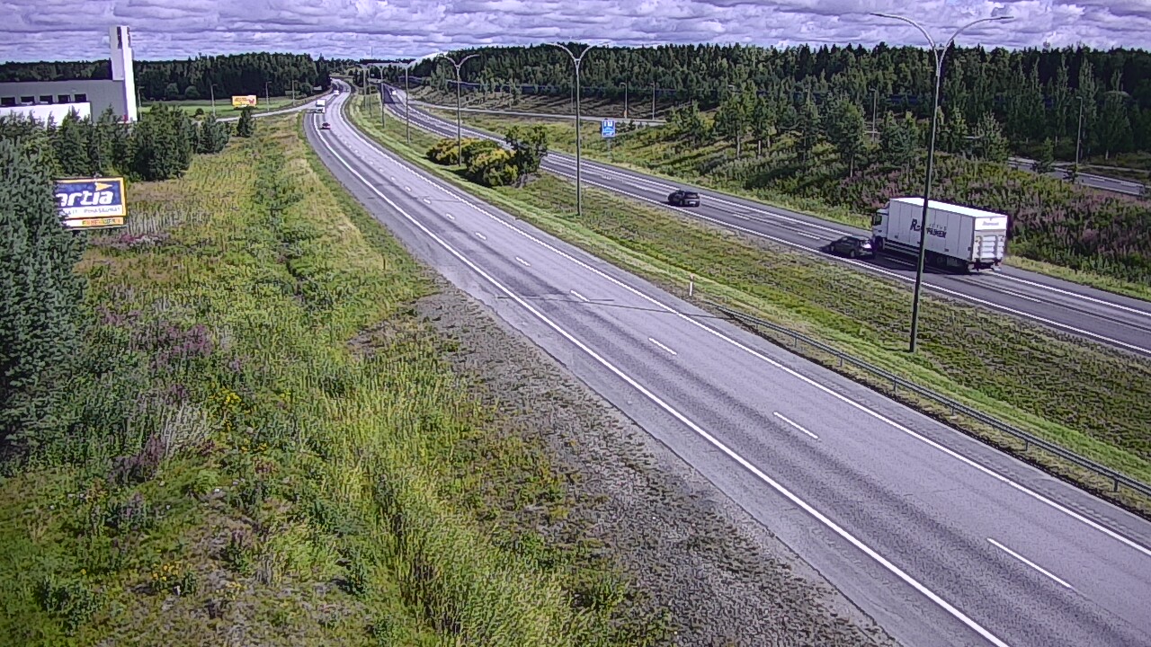 Kelikamerat Kuva Tie 4 Kempele, Zatelliitti, Oulu, Pohjois-Pohjanmaa