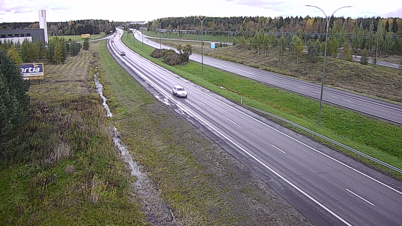 Weather Camera Image Road 4 Kempele, Zatelliitti, Oulu, Pohjois-Pohjanmaa