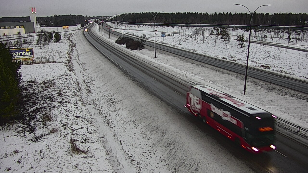 Weather Camera Image Road 4 Kempele, Zatelliitti, Oulu, Pohjois-Pohjanmaa