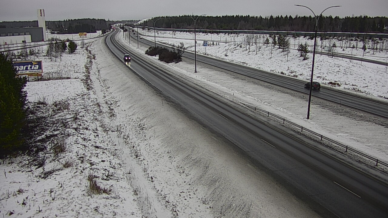 Weather Camera Image Road 4 Kempele, Zatelliitti, Oulu, Pohjois-Pohjanmaa
