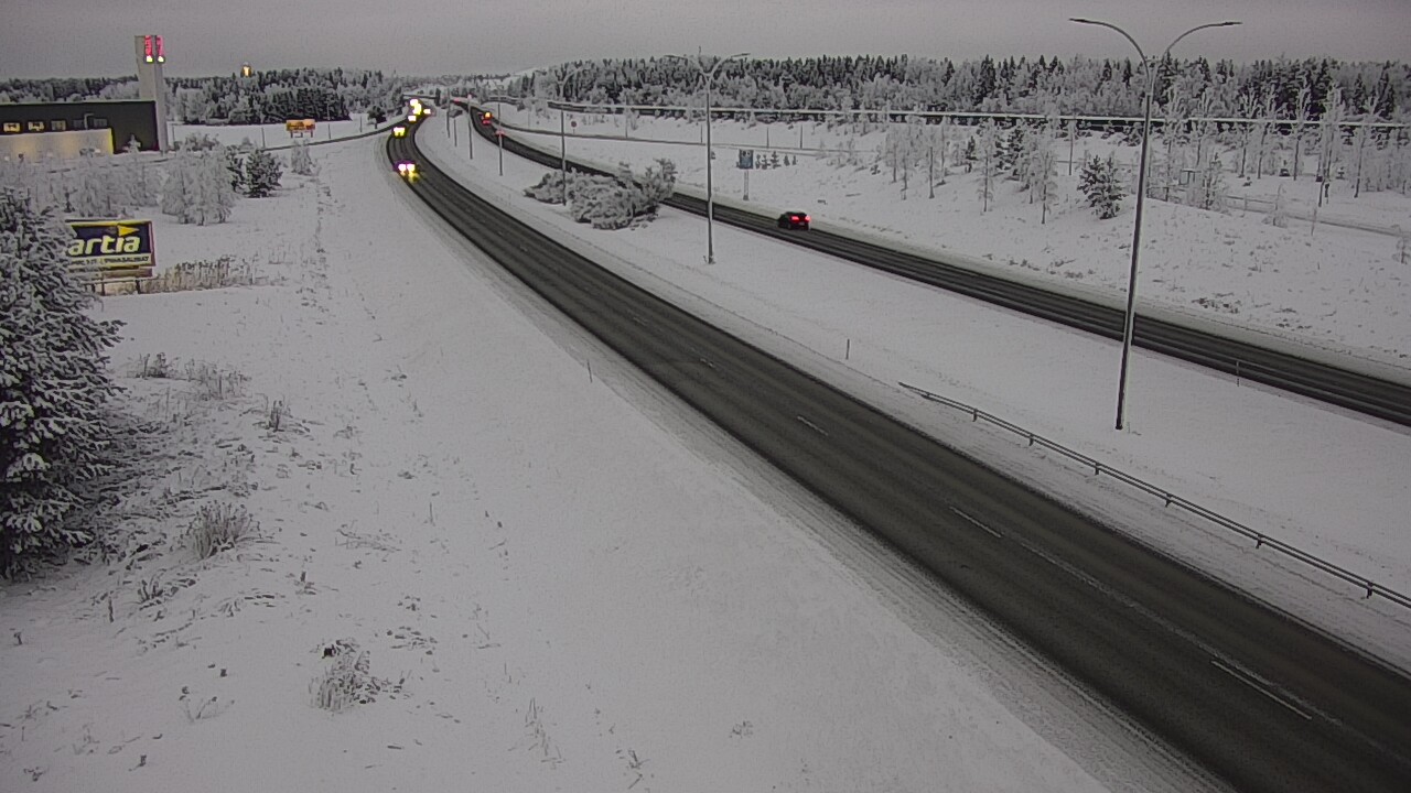 Kelikamerat Kuva Tie 4 Kempele, Zatelliitti, Oulu, Pohjois-Pohjanmaa