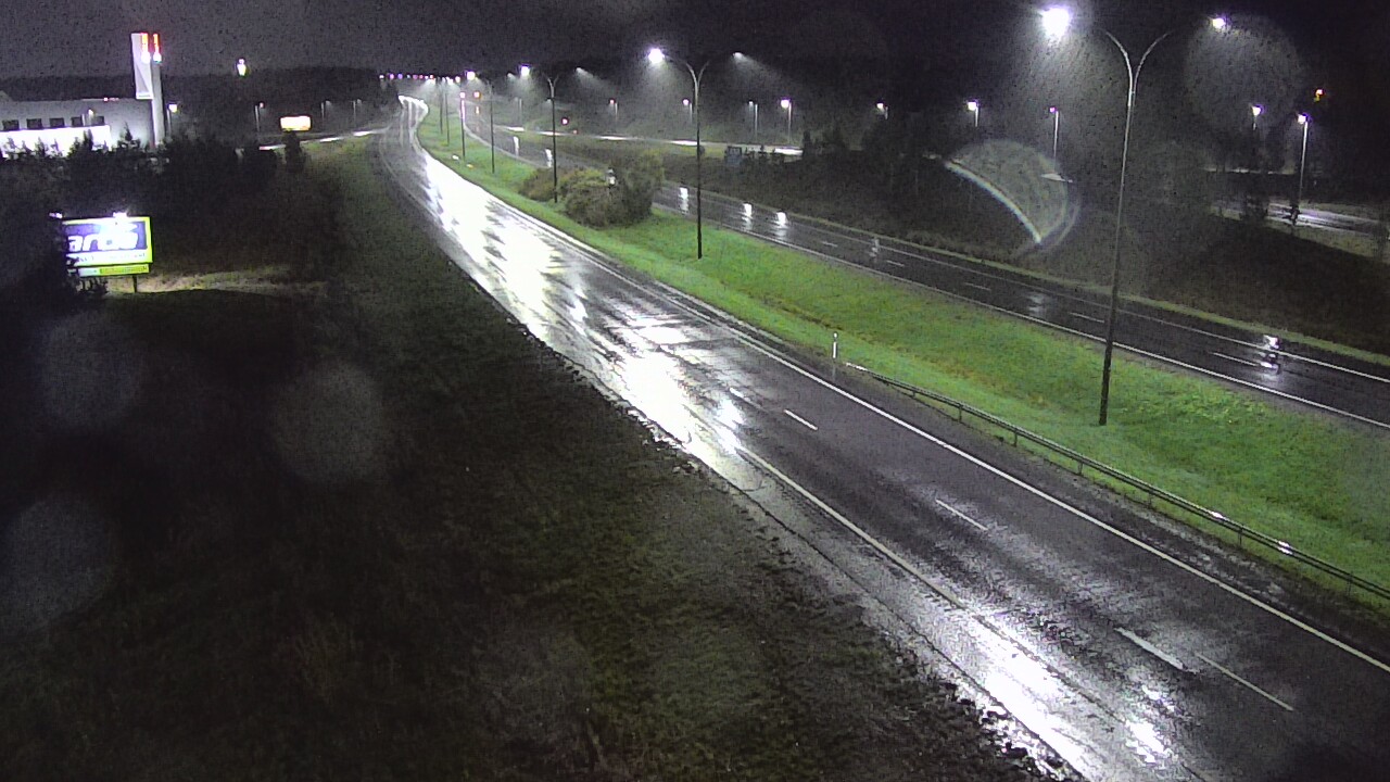 Weather Camera Image Road 4 Kempele, Zatelliitti, Oulu, Pohjois-Pohjanmaa
