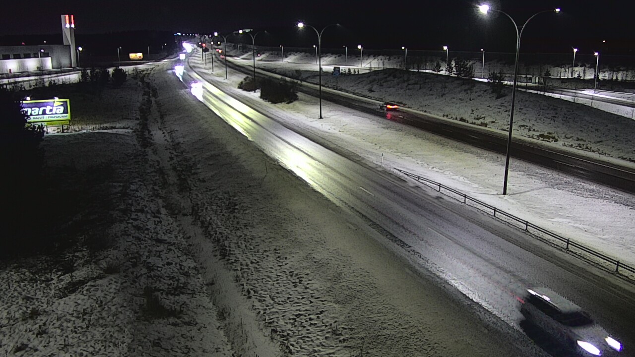 Weather Camera Image Road 4 Kempele, Zatelliitti, Oulu, Pohjois-Pohjanmaa