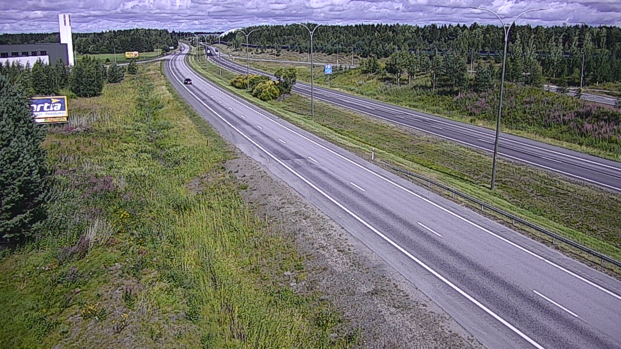 Kelikamerat Kuva Tie 4 Kempele, Zatelliitti, Oulu, Pohjois-Pohjanmaa