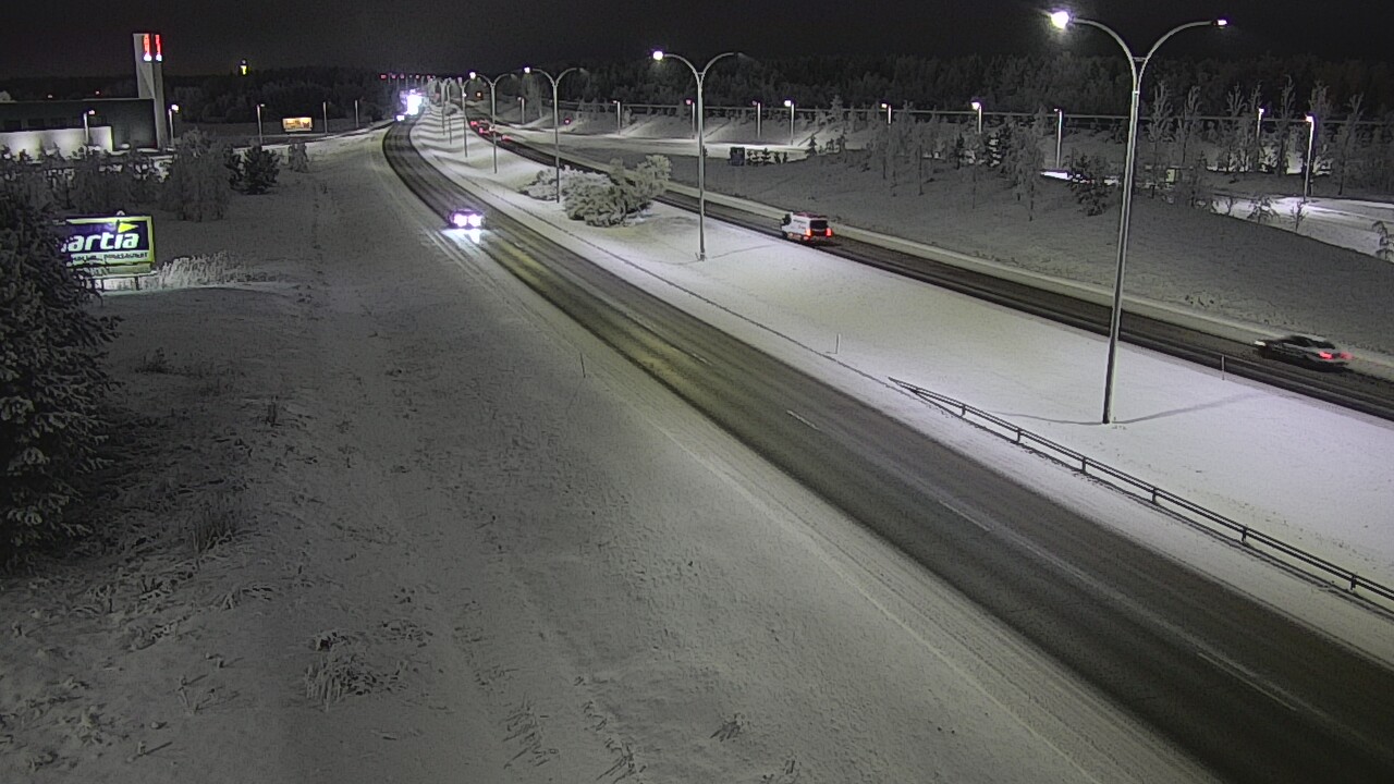 Kelikamerat Kuva Tie 4 Kempele, Zatelliitti, Oulu, Pohjois-Pohjanmaa