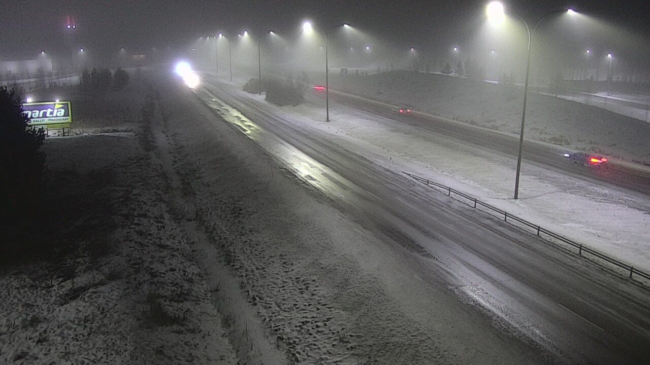 Weather Camera Image Road 4 Kempele, Zatelliitti, Oulu, Pohjois-Pohjanmaa