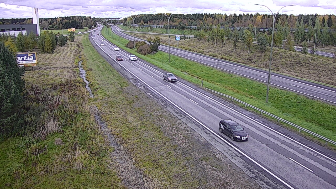 Weather Camera Image Road 4 Kempele, Zatelliitti, Oulu, Pohjois-Pohjanmaa