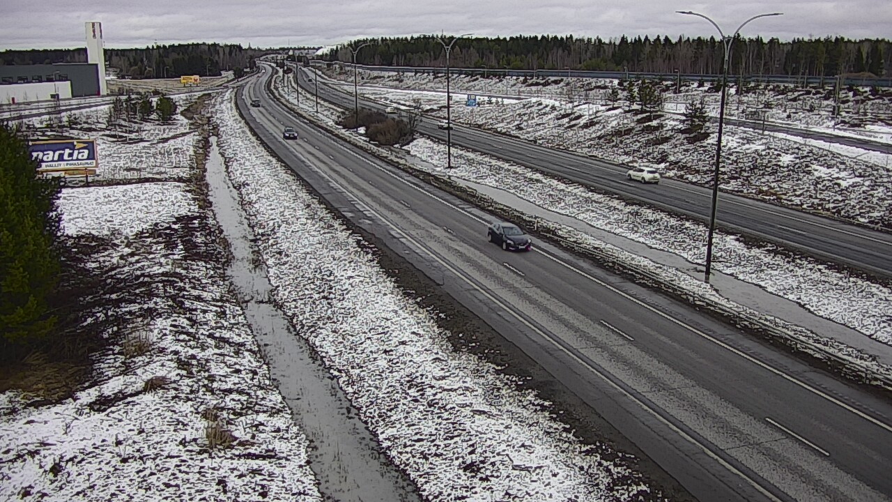 Kelikamerat Kuva Tie 4 Kempele, Zatelliitti, Oulu, Pohjois-Pohjanmaa