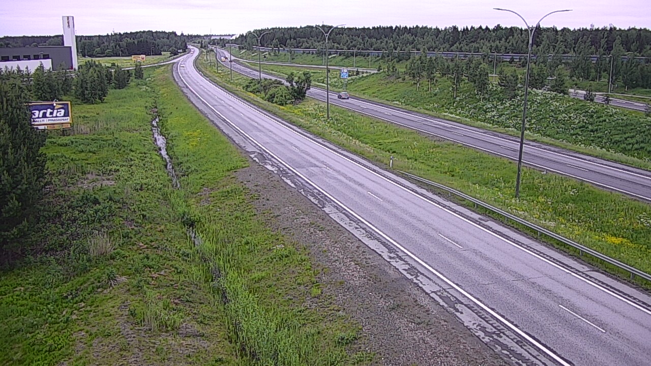 Kelikamerat Kuva Tie 4 Kempele, Zatelliitti, Oulu, Pohjois-Pohjanmaa