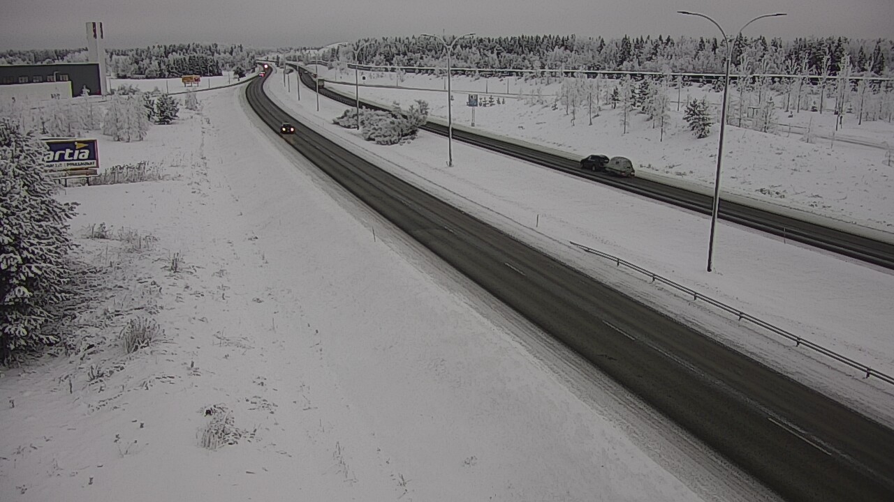 Kelikamerat Kuva Tie 4 Kempele, Zatelliitti, Oulu, Pohjois-Pohjanmaa