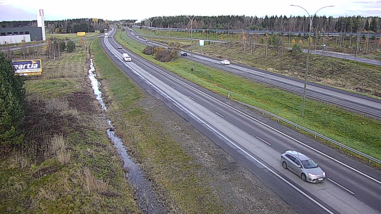 Kelikamerat Kuva Tie 4 Kempele, Zatelliitti, Oulu, Pohjois-Pohjanmaa