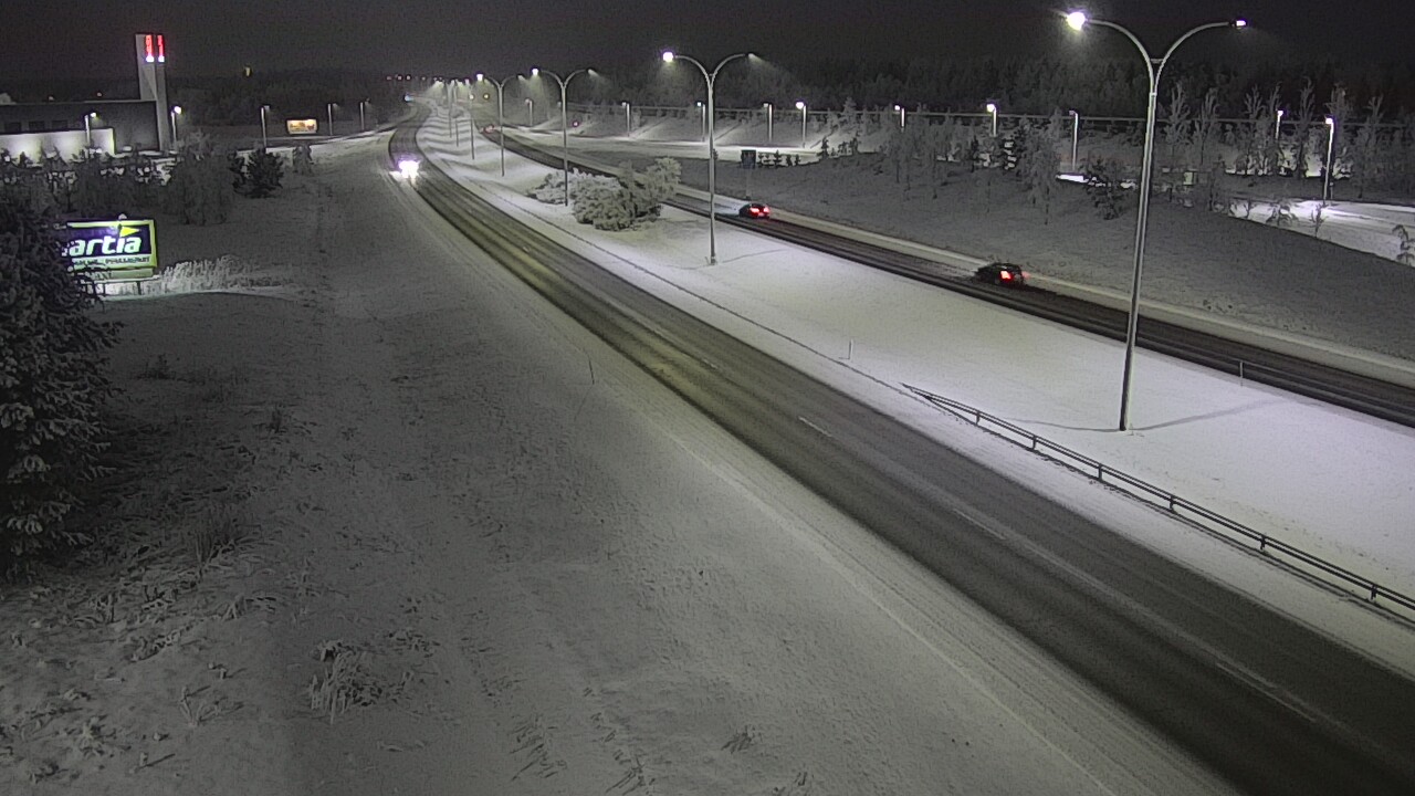 Kelikamerat Kuva Tie 4 Kempele, Zatelliitti, Oulu, Pohjois-Pohjanmaa