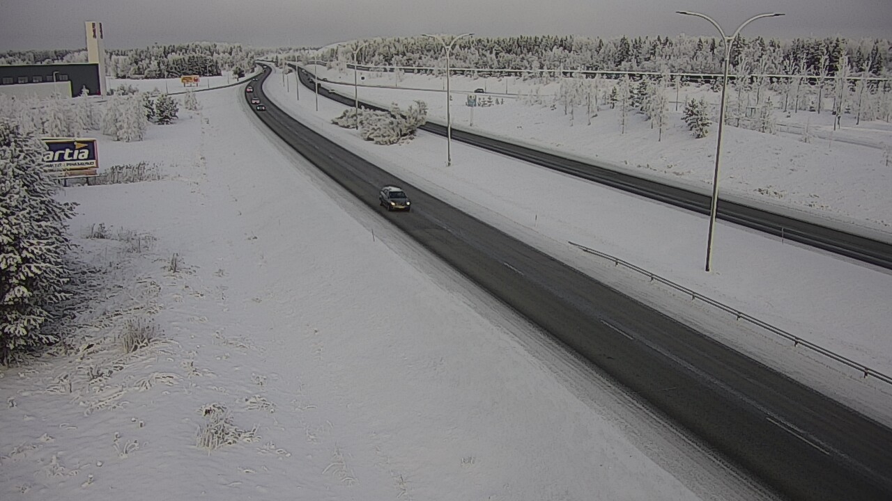 Kelikamerat Kuva Tie 4 Kempele, Zatelliitti, Oulu, Pohjois-Pohjanmaa