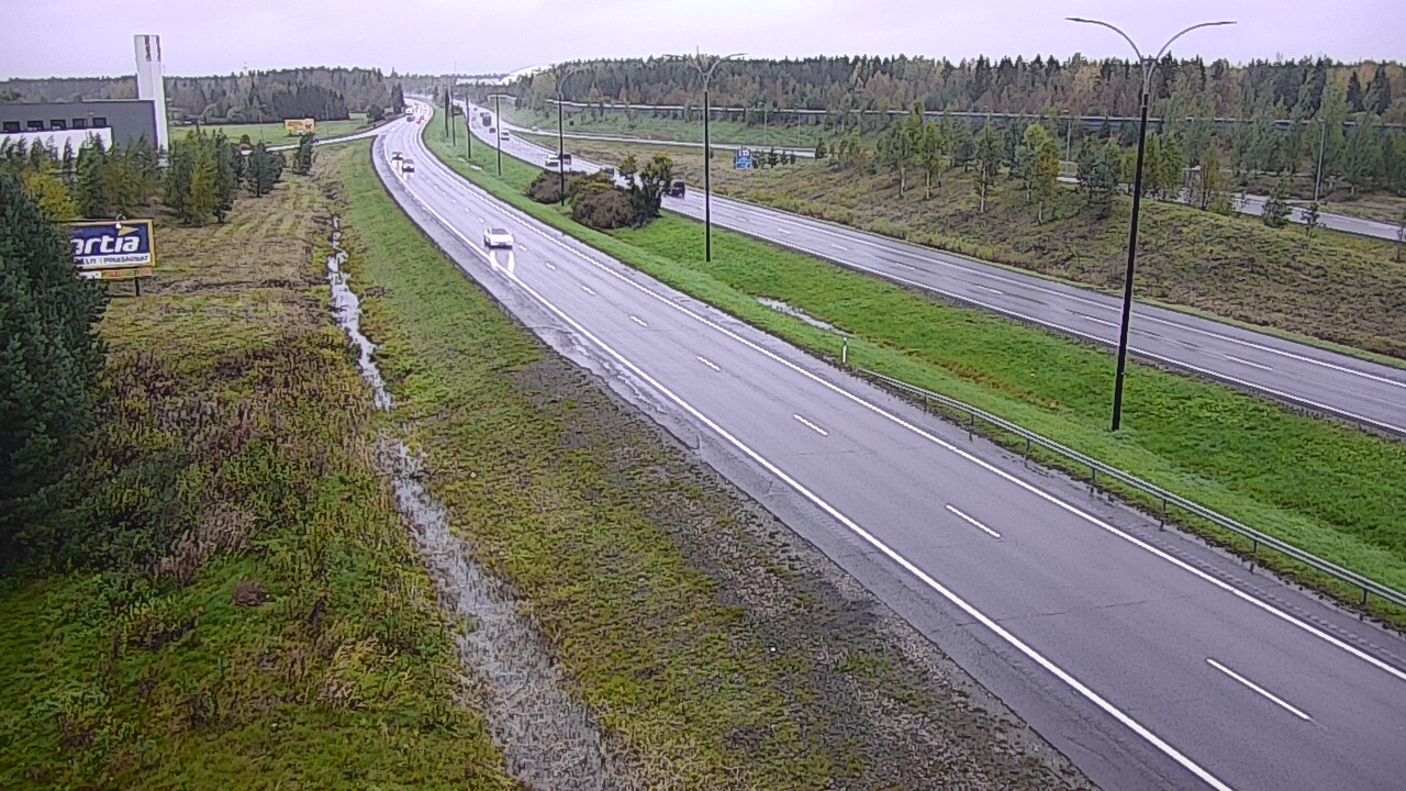 Weather Camera Image Väg 4 Kempele, Zatelliitti, Oulu, Pohjois-Pohjanmaa