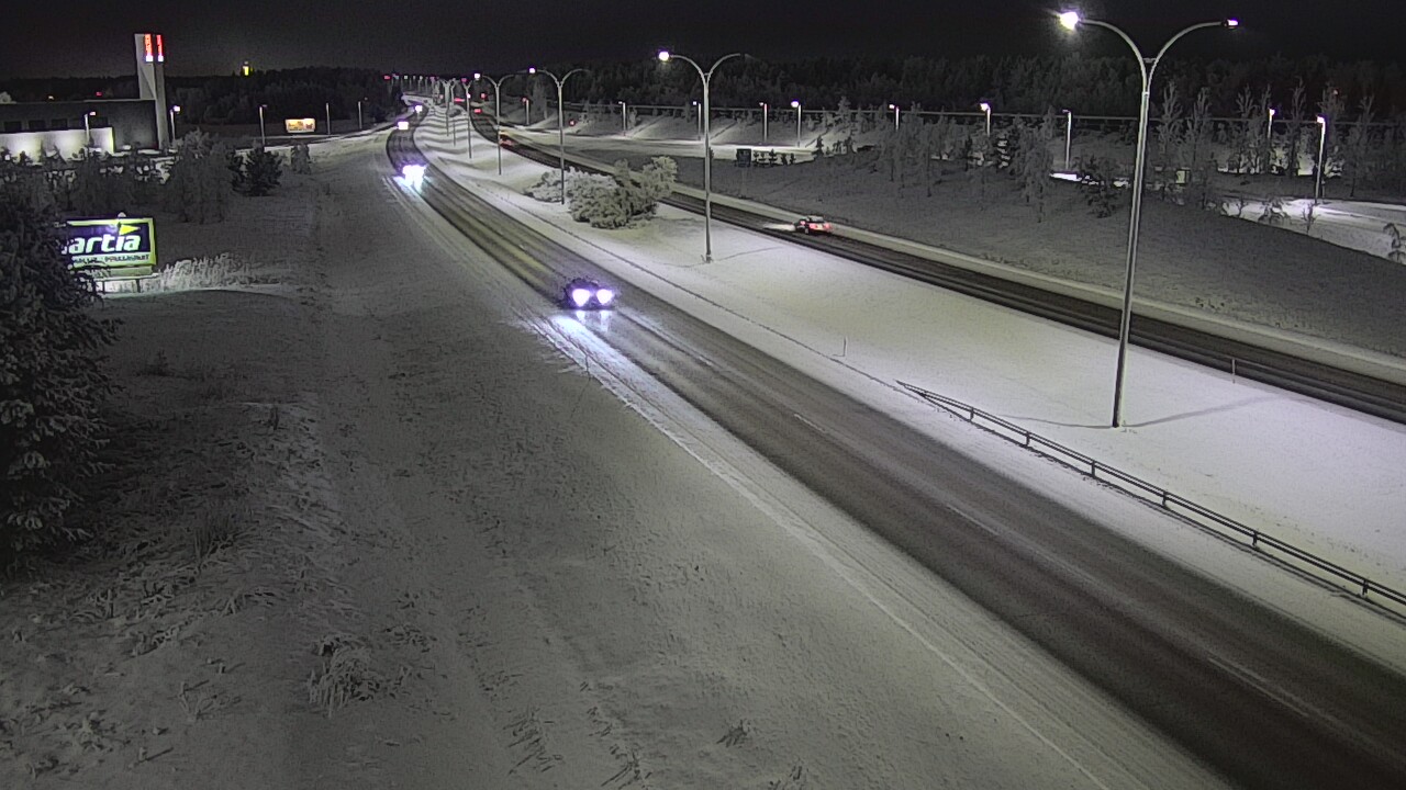 Kelikamerat Kuva Tie 4 Kempele, Zatelliitti, Oulu, Pohjois-Pohjanmaa