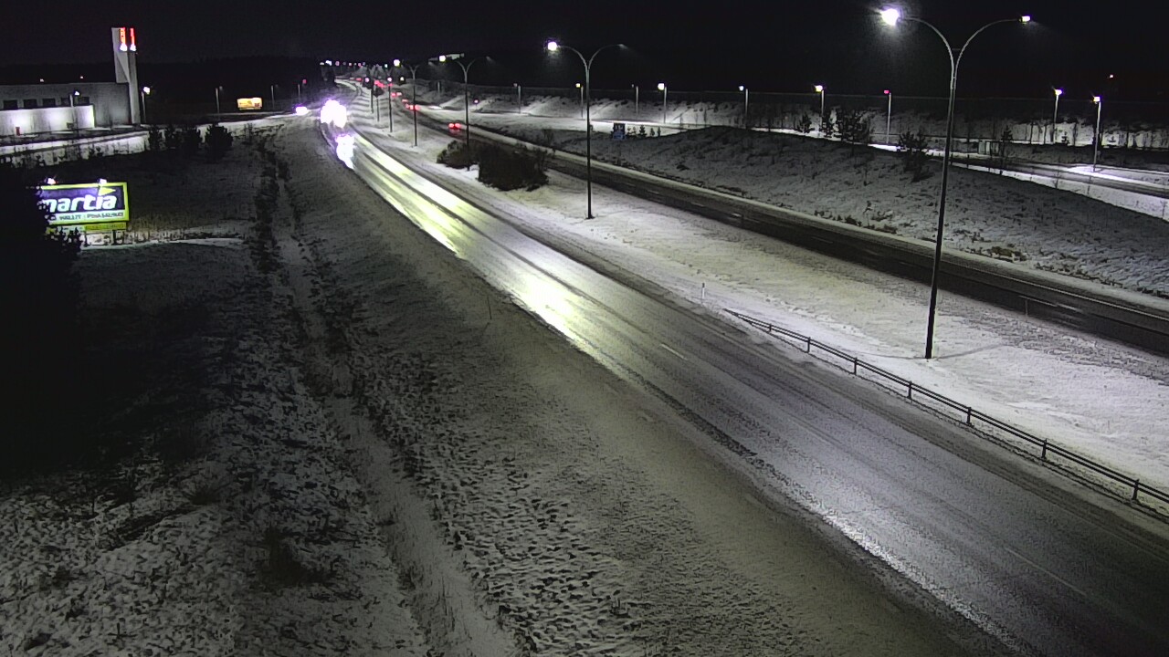 Weather Camera Image Road 4 Kempele, Zatelliitti, Oulu, Pohjois-Pohjanmaa