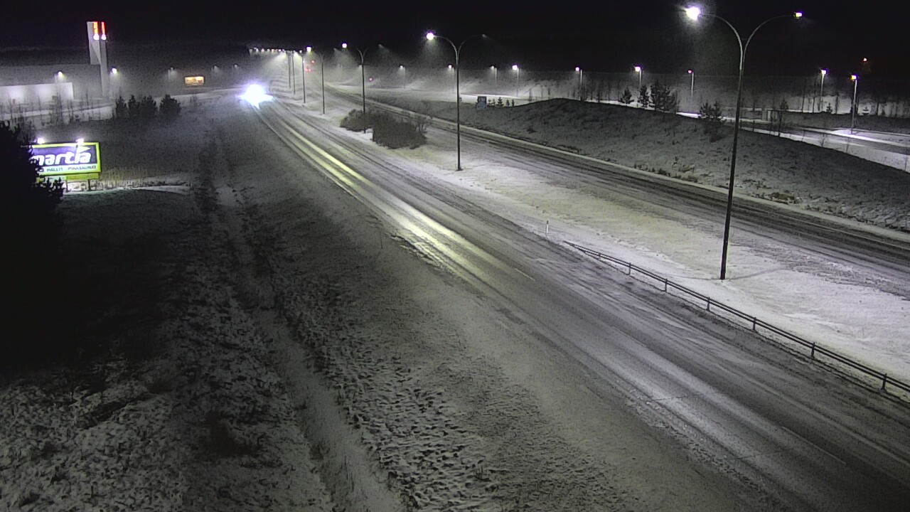 Weather Camera Image Road 4 Kempele, Zatelliitti, Oulu, Pohjois-Pohjanmaa