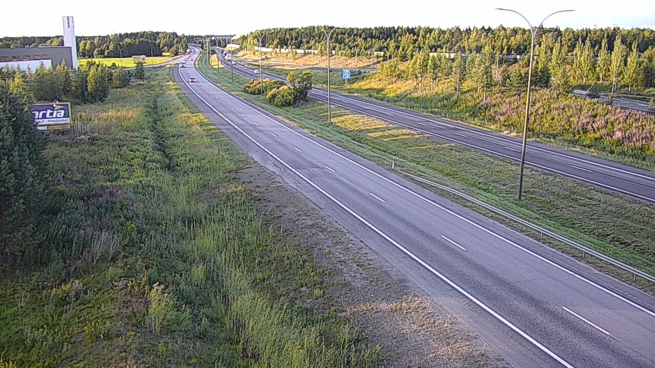 Kelikamerat Kuva Tie 4 Kempele, Zatelliitti, Oulu, Pohjois-Pohjanmaa