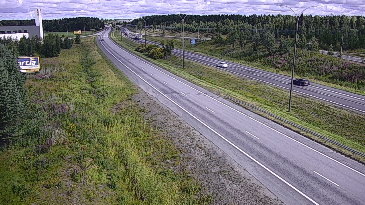Kelikamerat Kuva Tie 4 Kempele, Zatelliitti, Oulu, Pohjois-Pohjanmaa