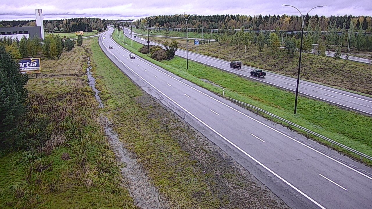Kelikamerat Kuva Tie 4 Kempele, Zatelliitti, Oulu, Pohjois-Pohjanmaa