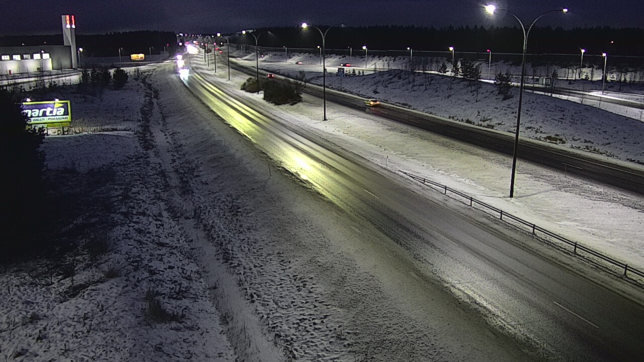 Weather Camera Image Road 4 Kempele, Zatelliitti, Oulu, Pohjois-Pohjanmaa