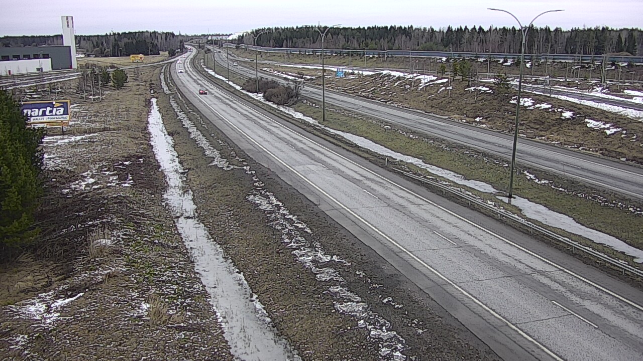 Weather Camera Image Road 4 Kempele, Zatelliitti, Oulu, Pohjois-Pohjanmaa
