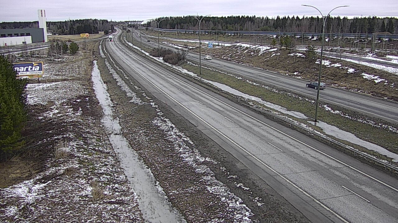 Kelikamerat Kuva Tie 4 Kempele, Zatelliitti, Oulu, Pohjois-Pohjanmaa