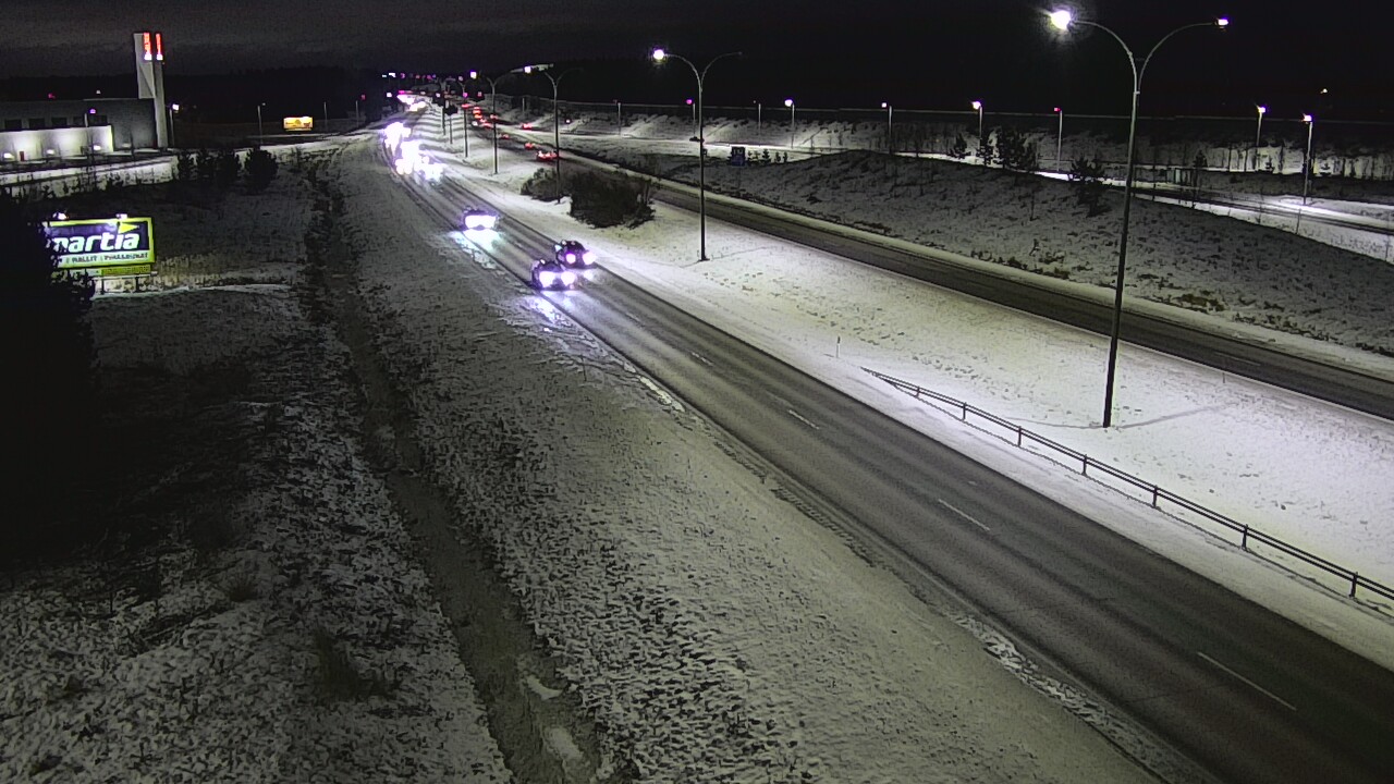 Kelikamerat Kuva Tie 4 Kempele, Zatelliitti, Oulu, Pohjois-Pohjanmaa