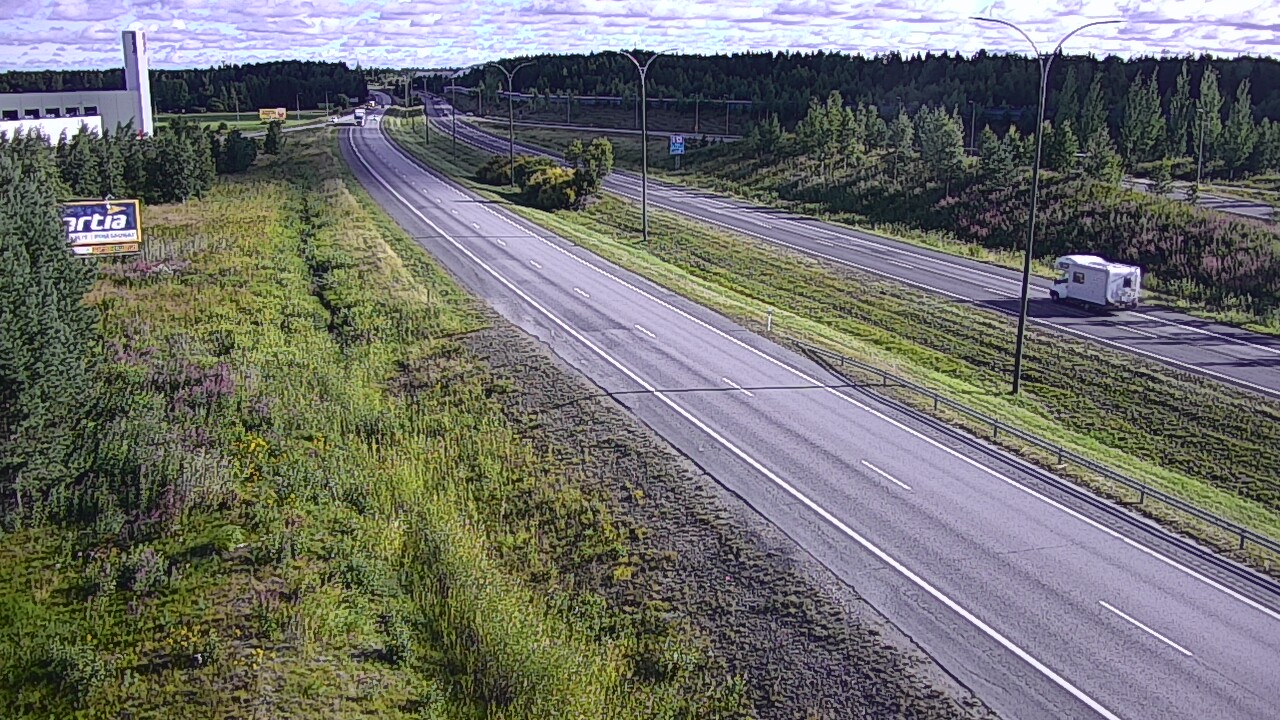 Kelikamerat Kuva Tie 4 Kempele, Zatelliitti, Oulu, Pohjois-Pohjanmaa