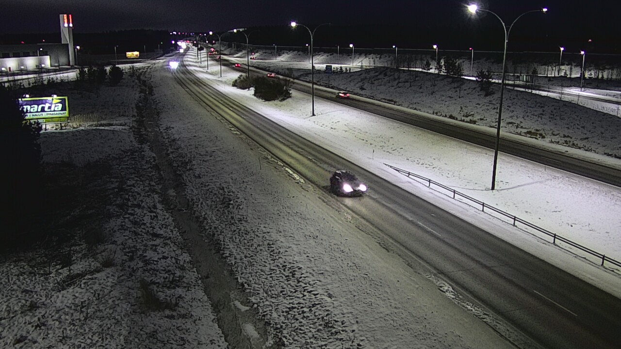 Kelikamerat Kuva Tie 4 Kempele, Zatelliitti, Oulu, Pohjois-Pohjanmaa