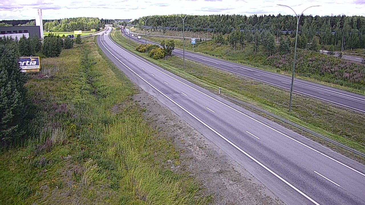Kelikamerat Kuva Tie 4 Kempele, Zatelliitti, Oulu, Pohjois-Pohjanmaa