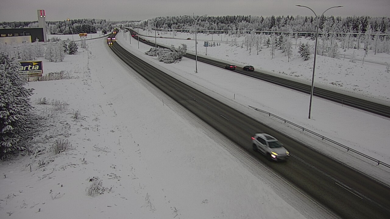 Kelikamerat Kuva Tie 4 Kempele, Zatelliitti, Oulu, Pohjois-Pohjanmaa