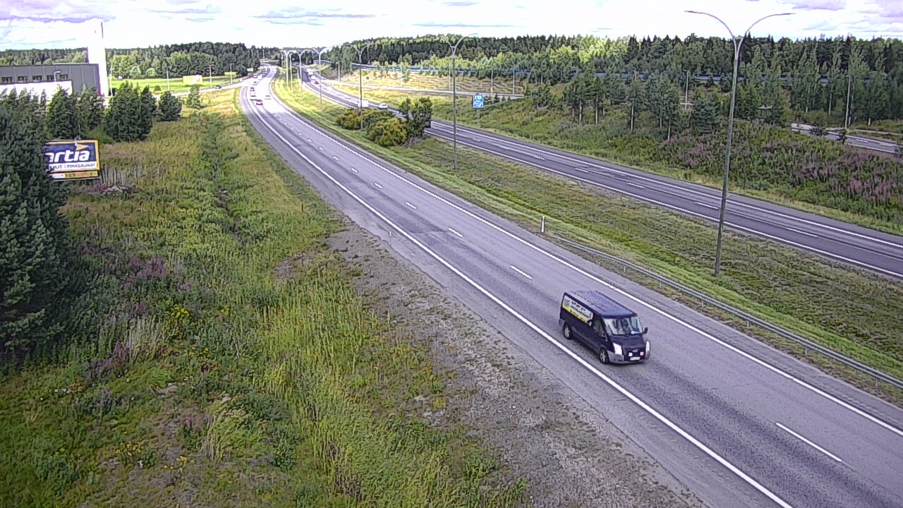 Kelikamerat Kuva Tie 4 Kempele, Zatelliitti, Oulu, Pohjois-Pohjanmaa
