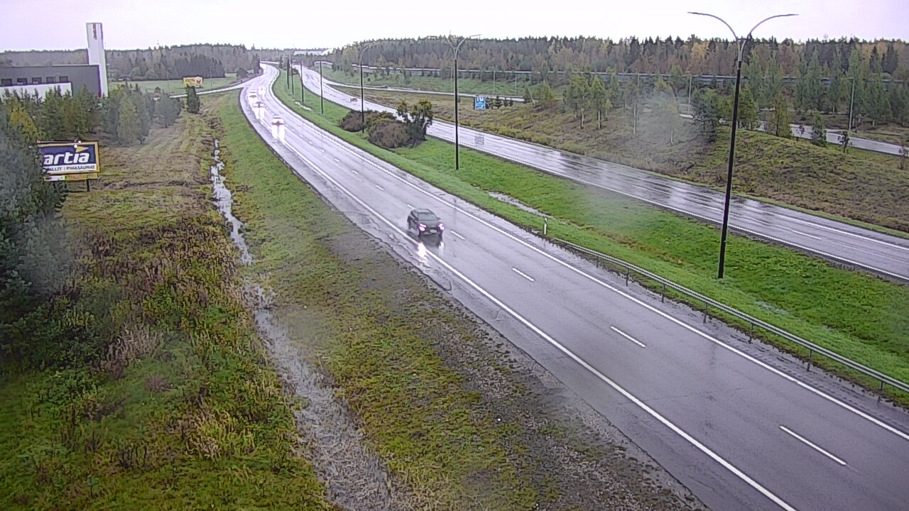 Weather Camera Image Road 4 Kempele, Zatelliitti, Oulu, Pohjois-Pohjanmaa