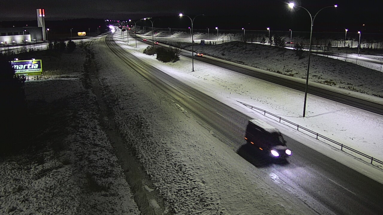 Kelikamerat Kuva Tie 4 Kempele, Zatelliitti, Oulu, Pohjois-Pohjanmaa
