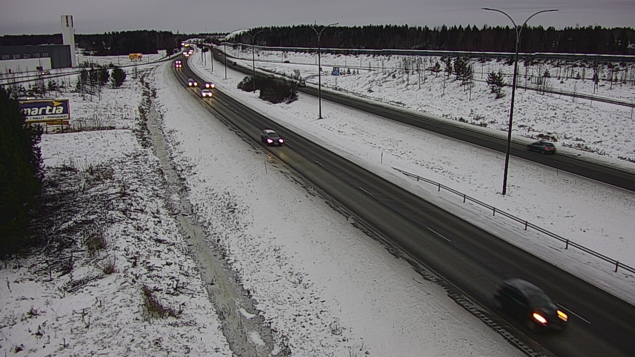 Kelikamerat Kuva Tie 4 Kempele, Zatelliitti, Oulu, Pohjois-Pohjanmaa