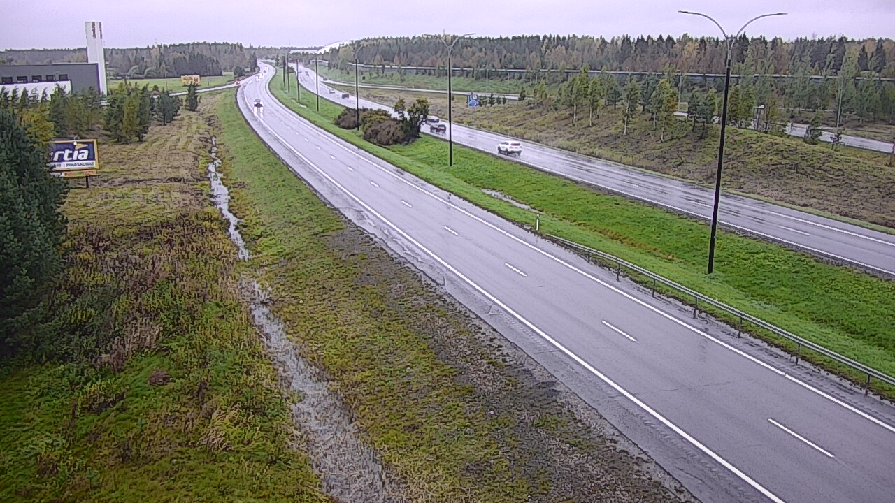 Kelikamerat Kuva Tie 4 Kempele, Zatelliitti, Oulu, Pohjois-Pohjanmaa