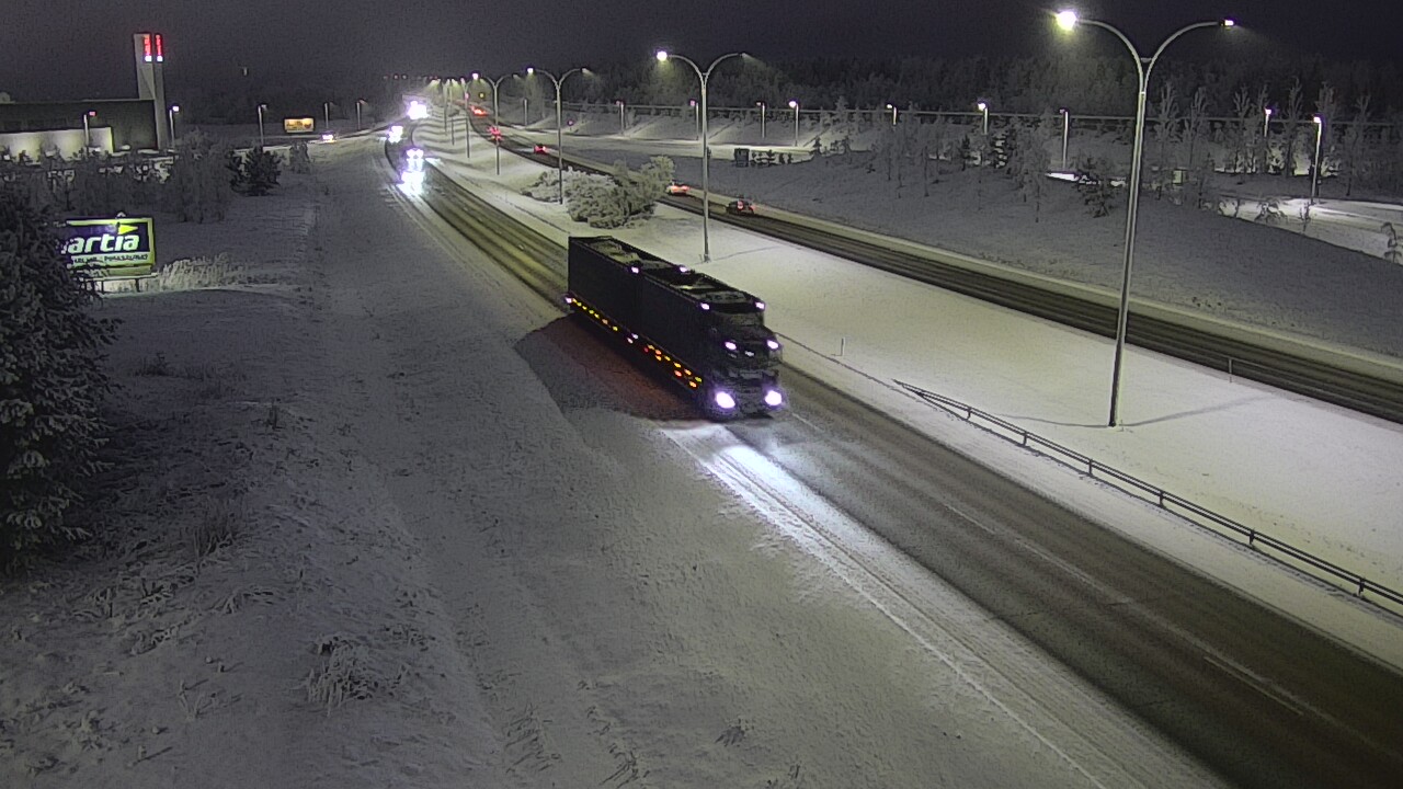 Kelikamerat Kuva Tie 4 Kempele, Zatelliitti, Oulu, Pohjois-Pohjanmaa