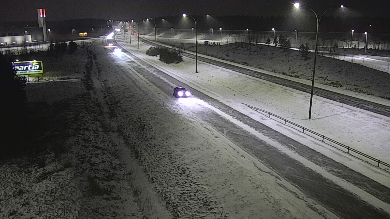 Kelikamerat Kuva Tie 4 Kempele, Zatelliitti, Oulu, Pohjois-Pohjanmaa