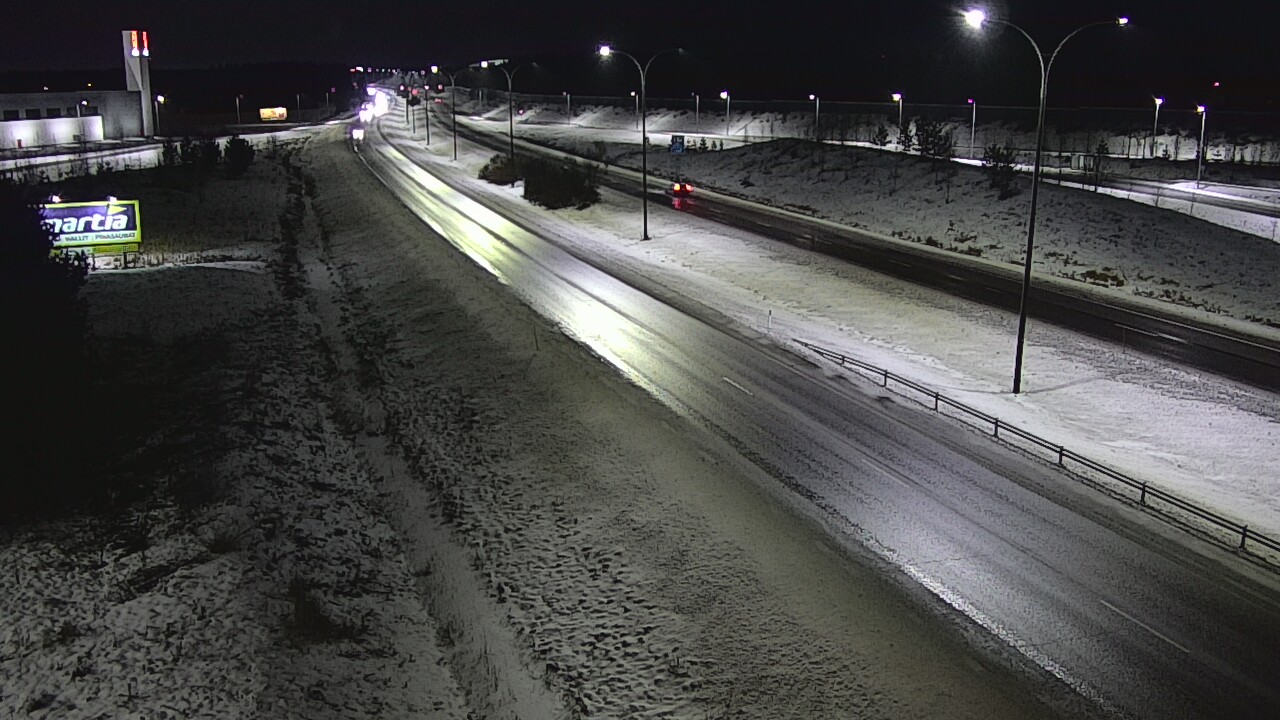 Weather Camera Image Road 4 Kempele, Zatelliitti, Oulu, Pohjois-Pohjanmaa