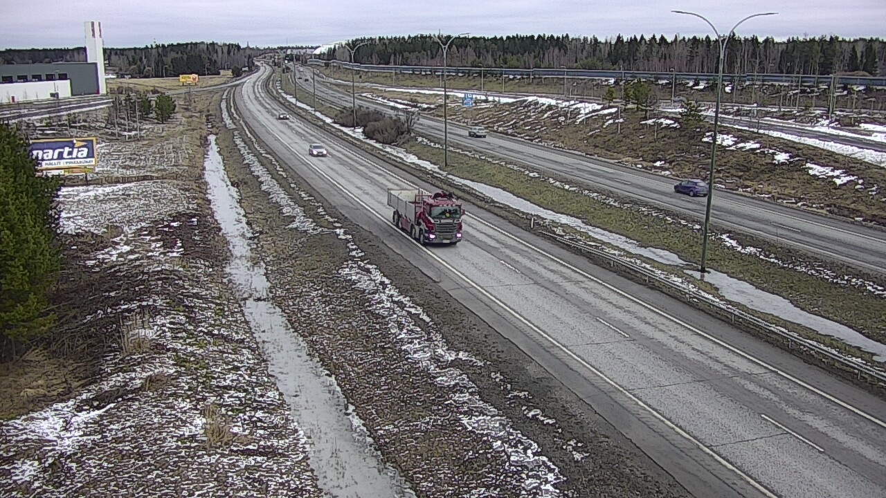 Kelikamerat Kuva Tie 4 Kempele, Zatelliitti, Oulu, Pohjois-Pohjanmaa
