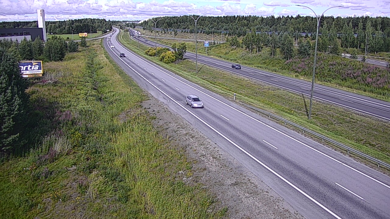 Weather Camera Image Road 4 Kempele, Zatelliitti, Oulu, Pohjois-Pohjanmaa