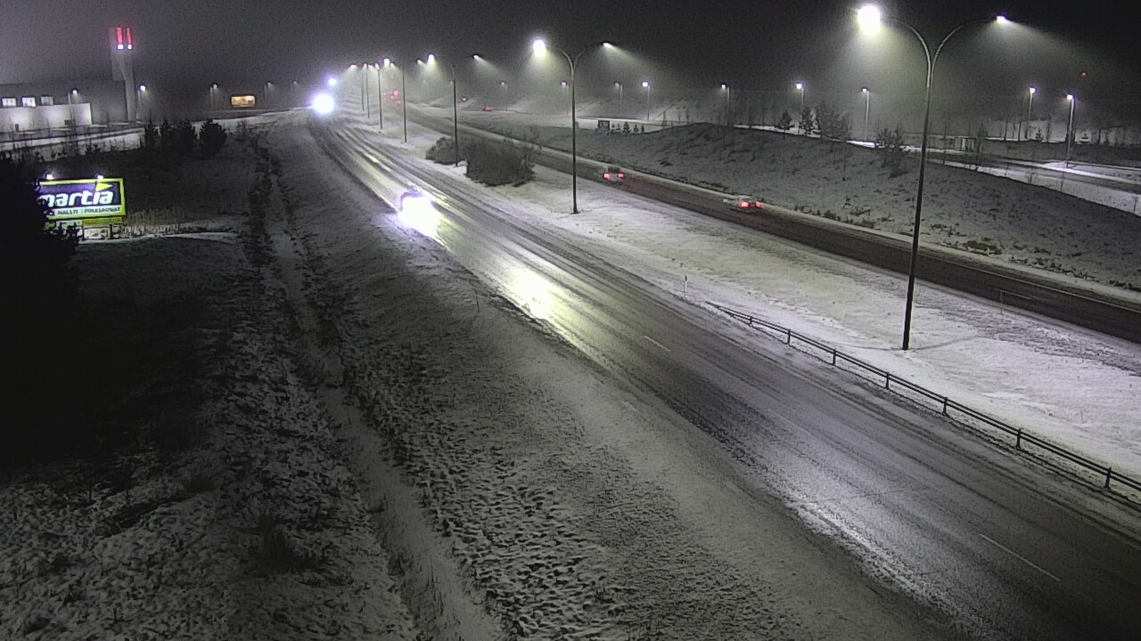 Weather Camera Image Road 4 Kempele, Zatelliitti, Oulu, Pohjois-Pohjanmaa