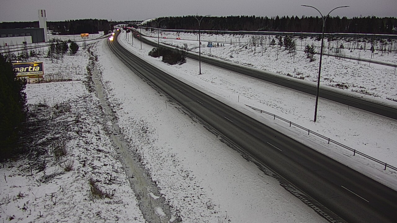 Kelikamerat Kuva Tie 4 Kempele, Zatelliitti, Oulu, Pohjois-Pohjanmaa